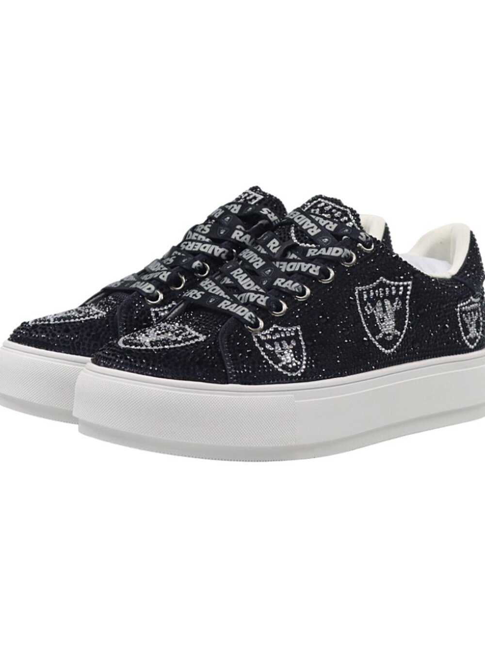 LAS VEGAS RAIDERS Crytal Team Colored Sneaker